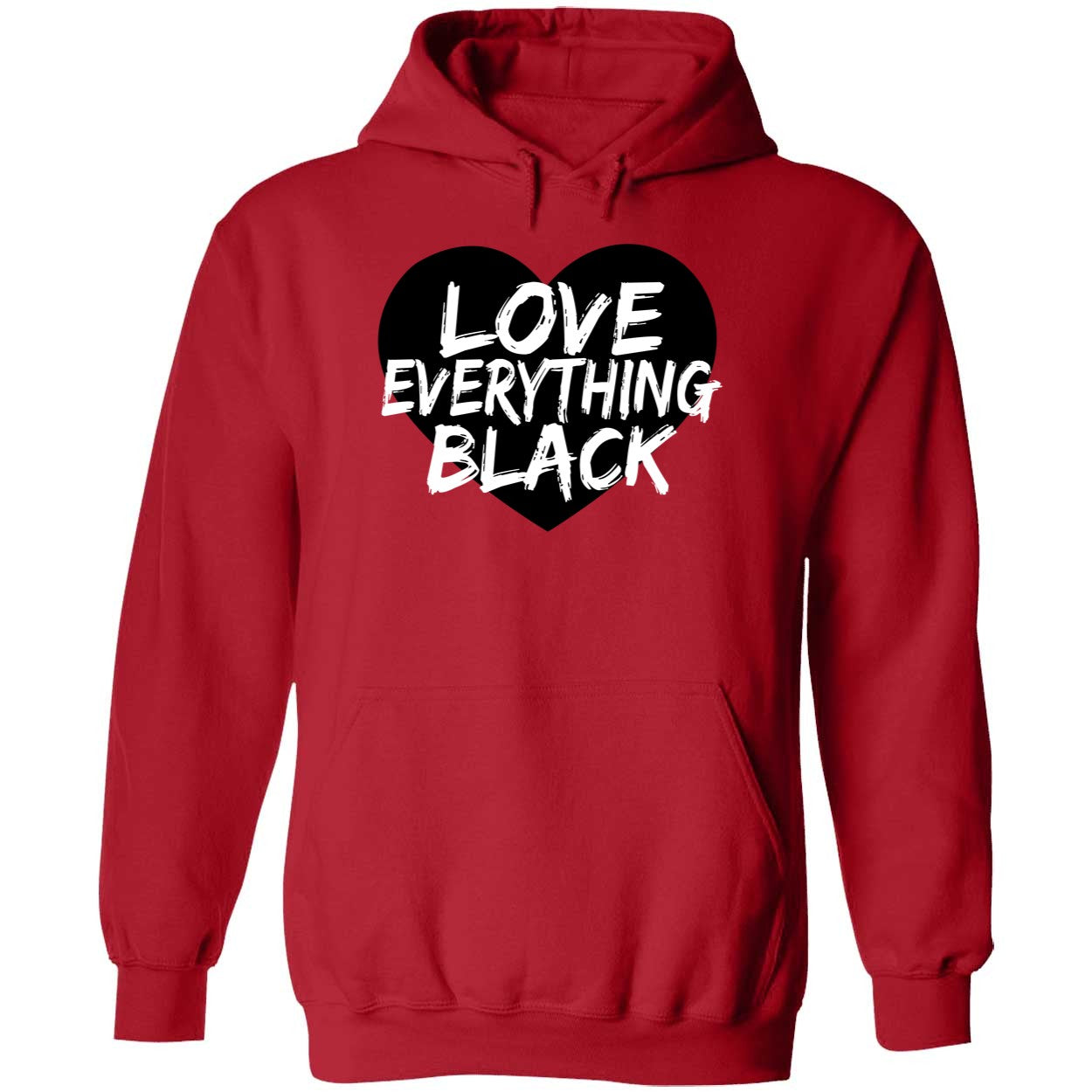 Love Everything Black Sweatshirt