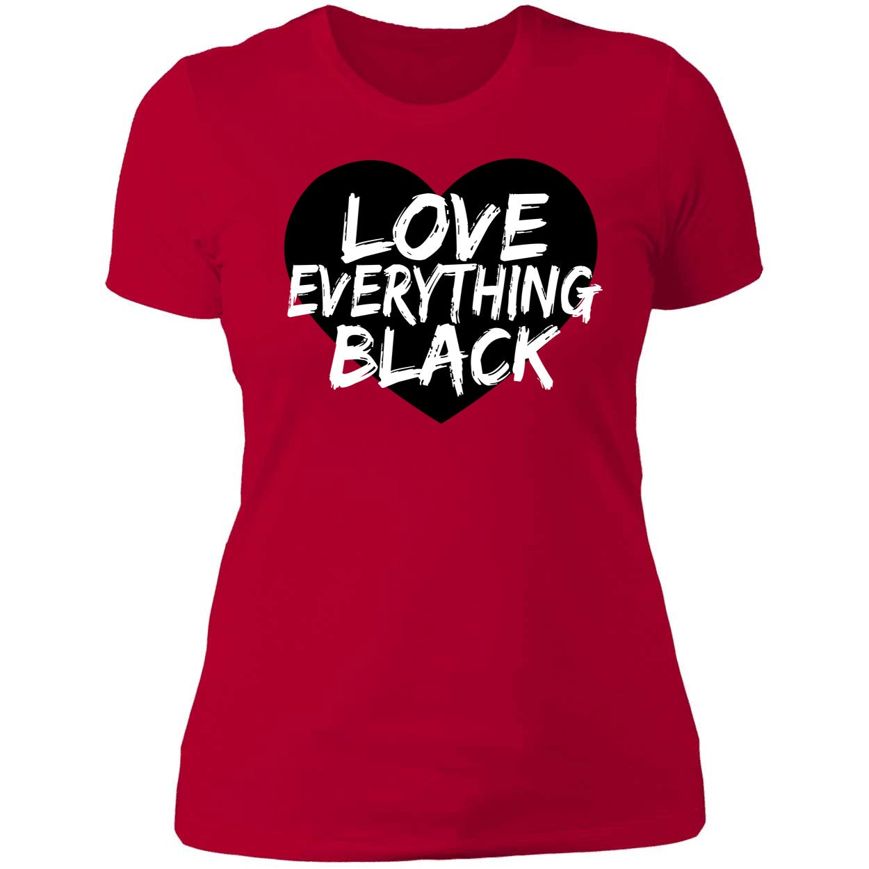 Love Everything Black Sweatshirt