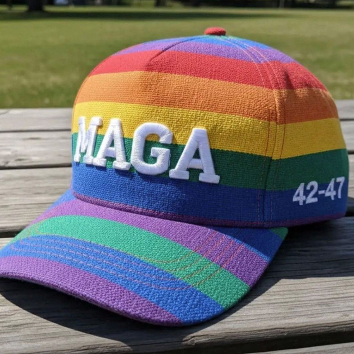 MAGA 42 47 LGBTQ Hat
