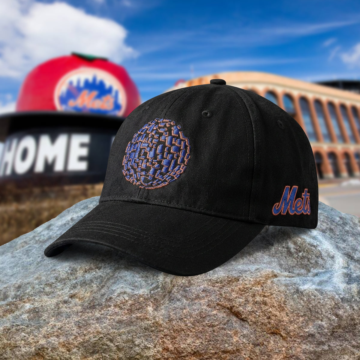Zohran Mamdani Sarah Sze New York Mets Hat