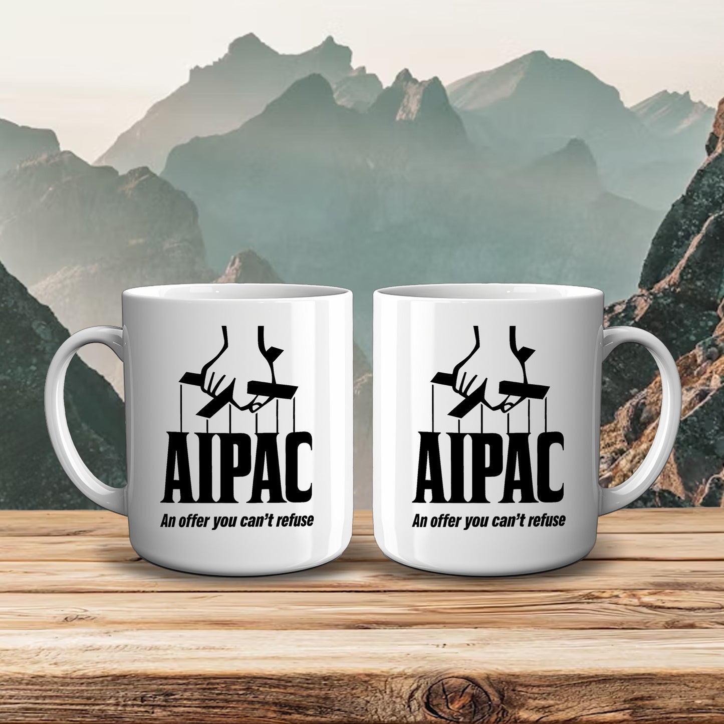 AIPAC An Offer You Can't Refuse Mug