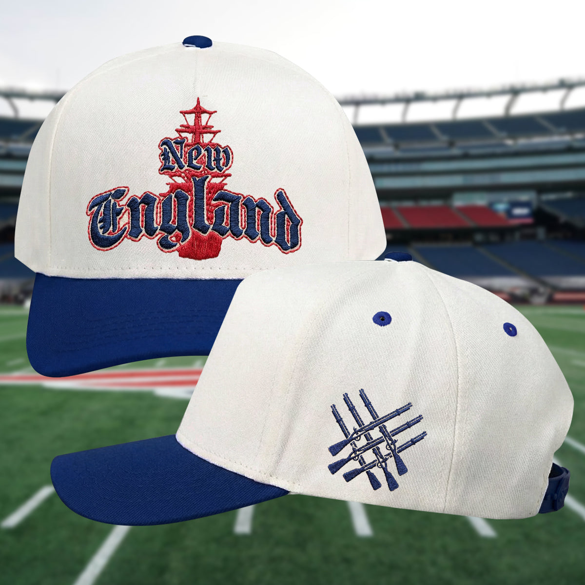 Super Bowl Lx New England Patriots Woodn Grail Hat