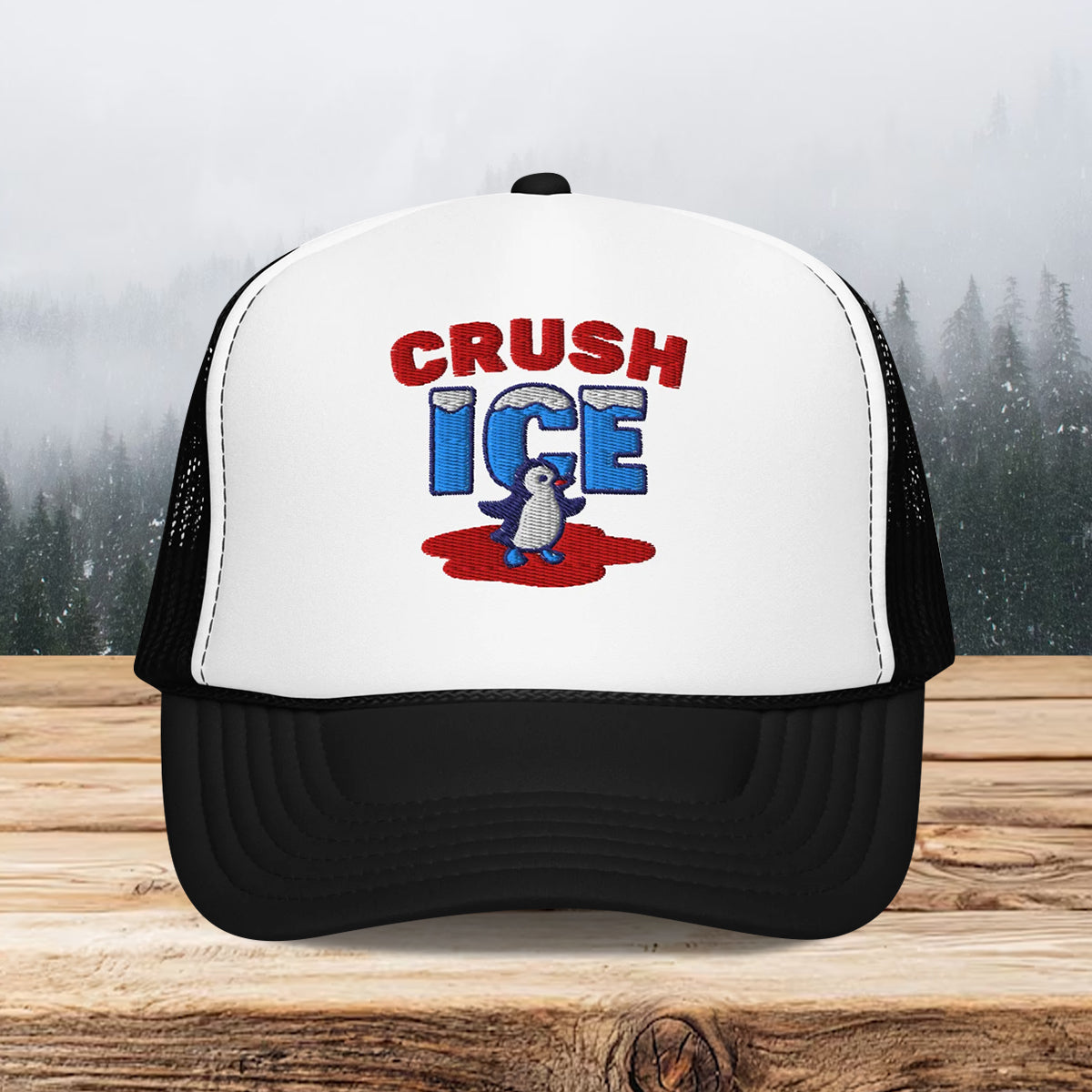 Crush Ice Foam Trucker Hat