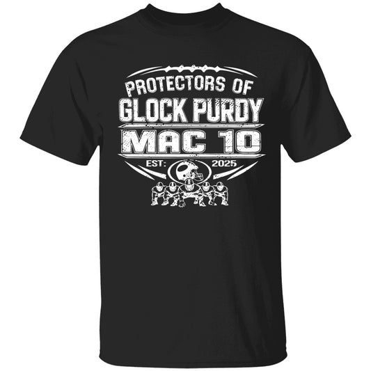 Mac Jones Protectors Of Glock Purdy Mac 10 Est 2025 Shirt
