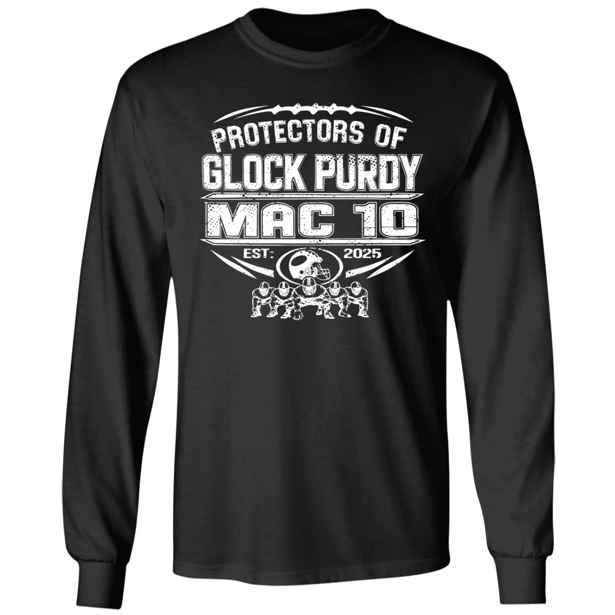 Mac Jones Protectors Of Glock Purdy Mac 10 Est 2025 Shirt