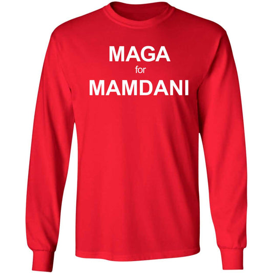 Maga For Mamdani Long Sleeve Shirt