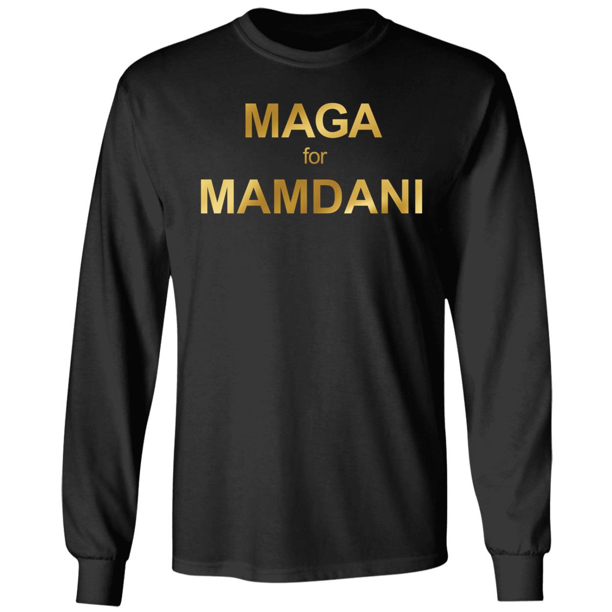 Maga For Zohran Mamdani Long Sleeve Shirt