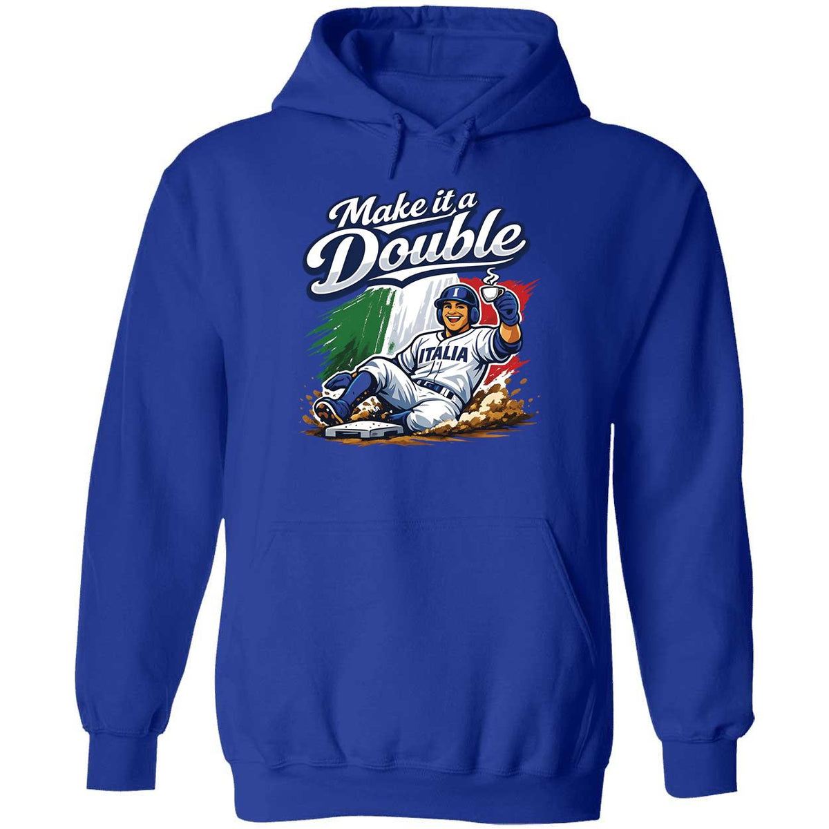 Make It A Double Italia Baseball Shirt