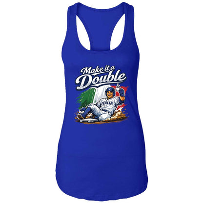 Make It A Double Italia Baseball Shirt