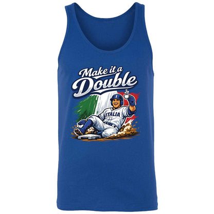 Make It A Double Italia Baseball Shirt