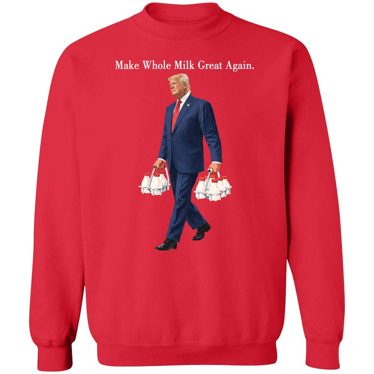 Make Whole Milk Great Again Trump Shirt