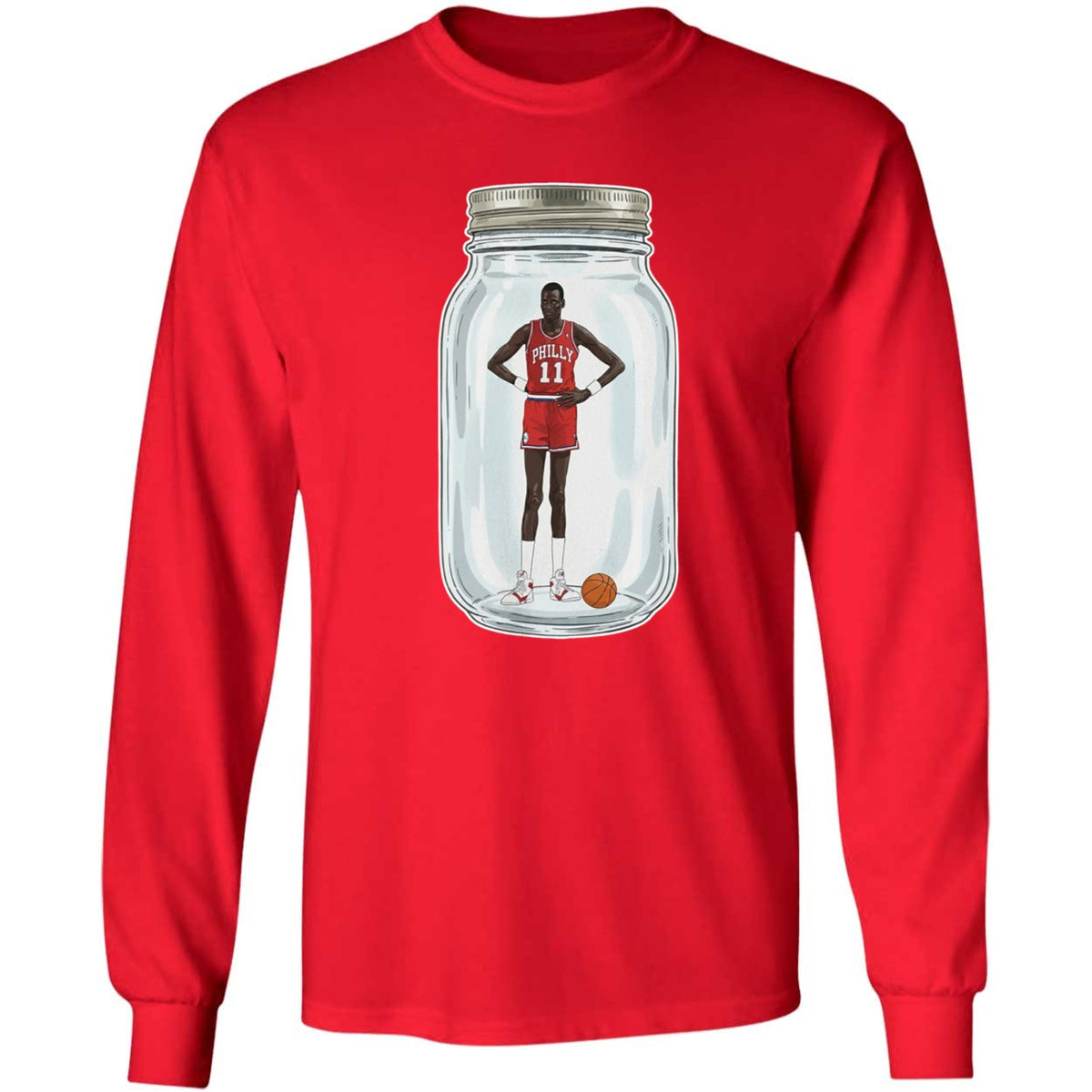 Manute Bol Minute Manute Long Sleeve Shirt