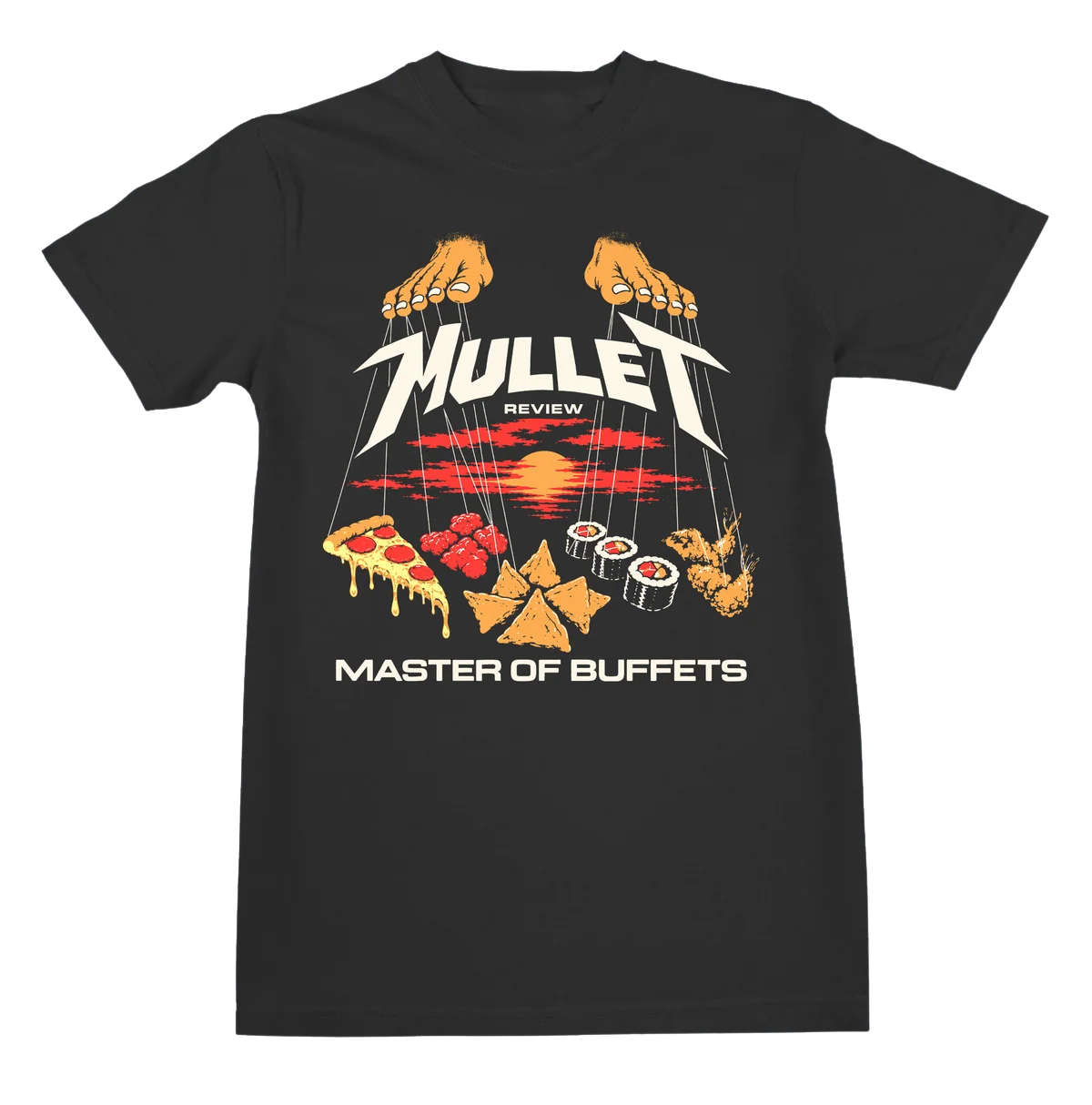 Master Of Buffets Mullet Review Shirt