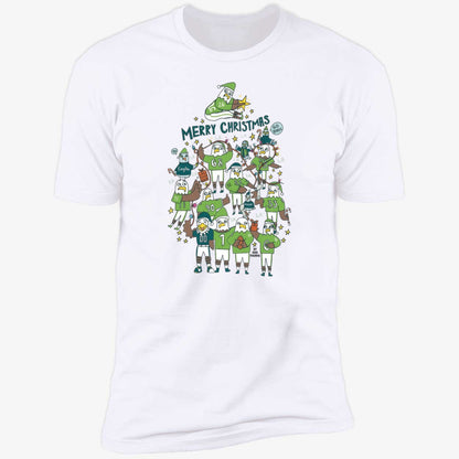 Merry Christmas Go Birds Philadelphia Eagles Christmas Tree Shirt