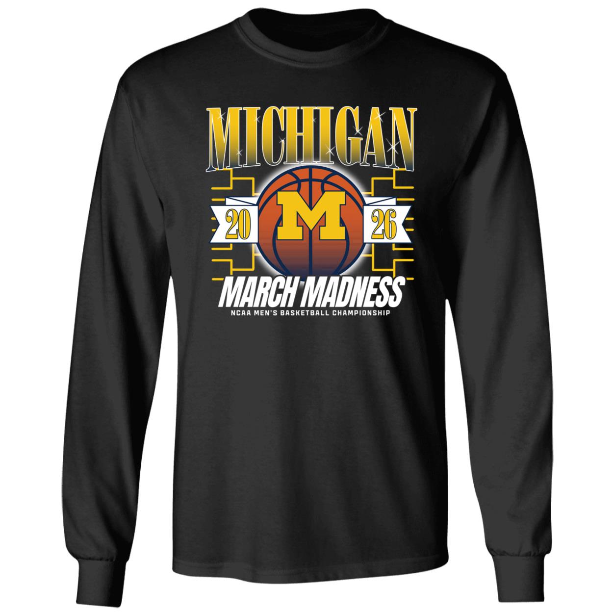 Michigan 2026 March Madness Shirt