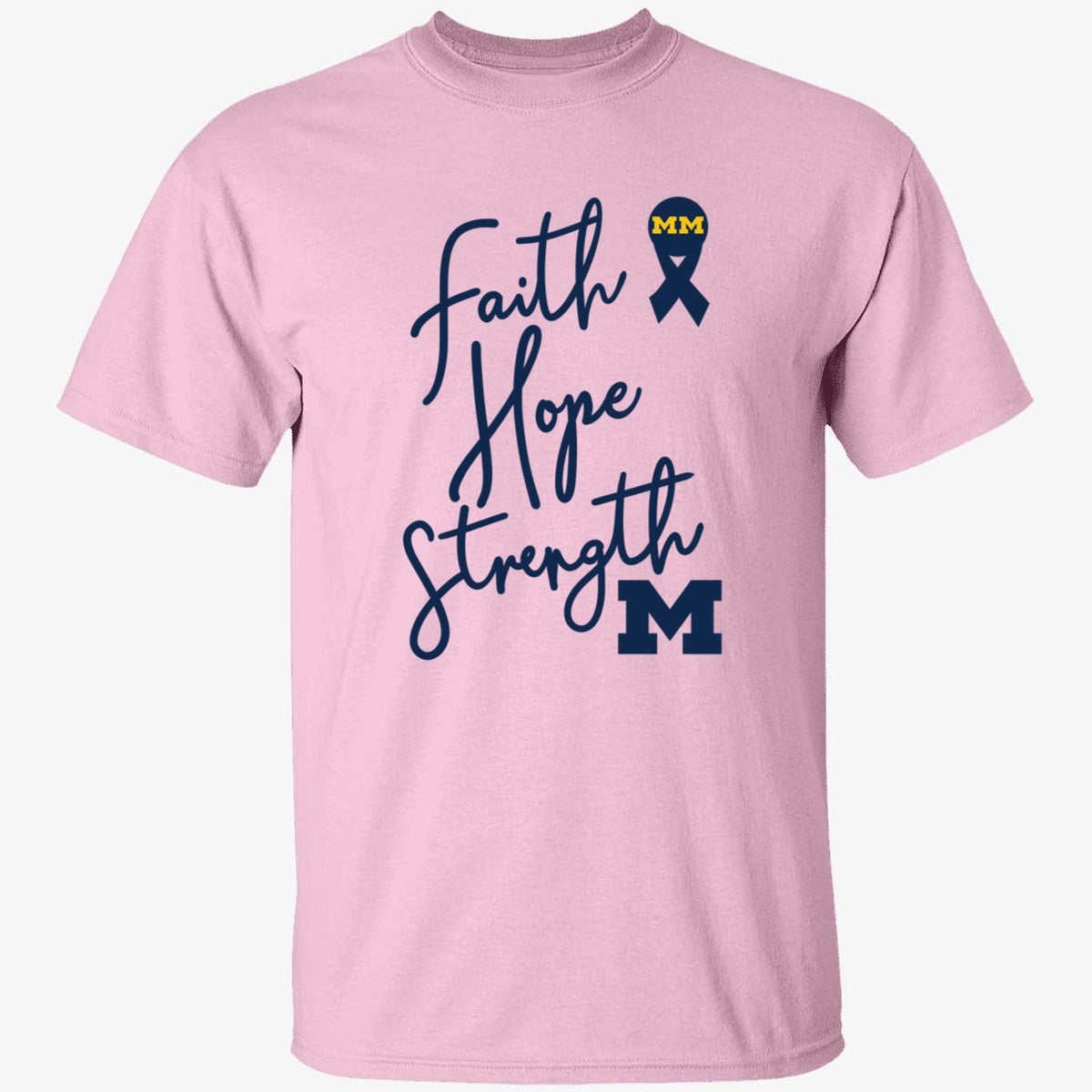 Michigan Faith Hope Strength Shirt