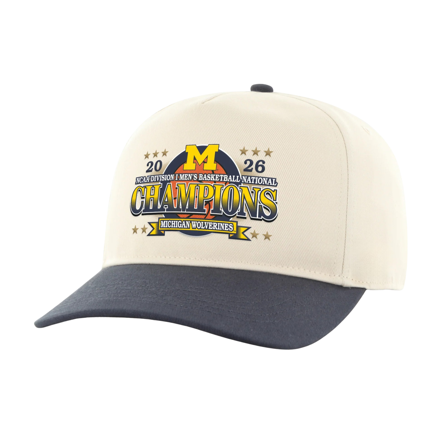 Michigan Wolverines 2026 Ncaa Men's Basketball National Champions Hat