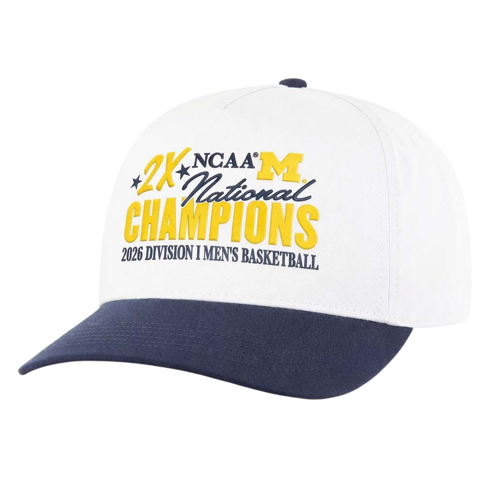 Michigan Wolverines 2026 Ncaa Men's Basketball National Champions Hat