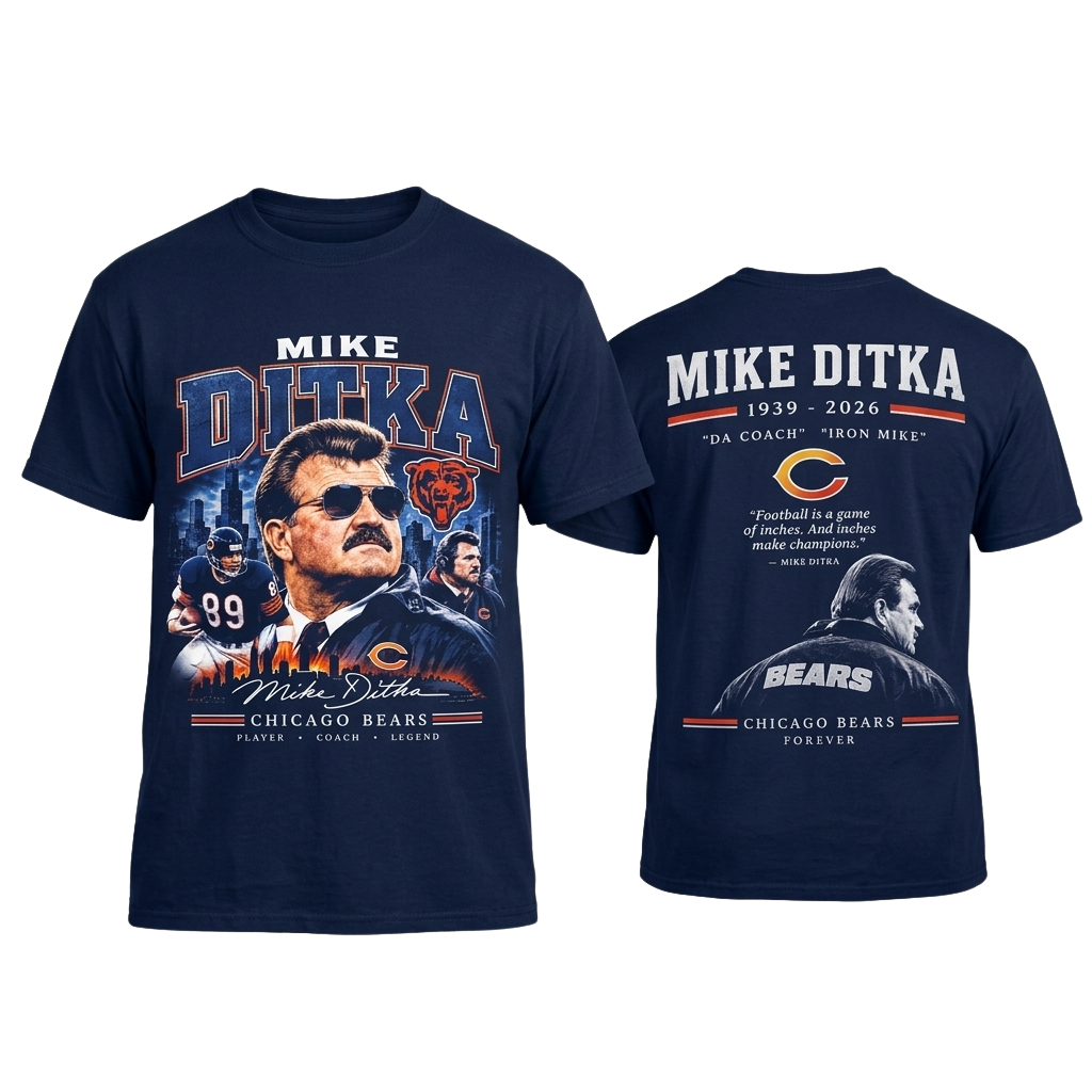 Mike Ditka Chicago Bears 1939 2026 Shirt