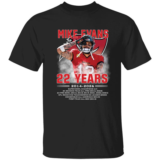 Mike Evans 22 Years 2014 2026 Shirt