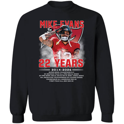 Mike Evans 22 Years 2014 2026 Shirt