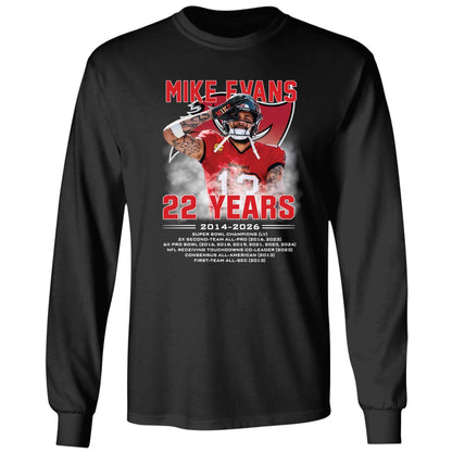 Mike Evans 22 Years 2014 2026 Shirt