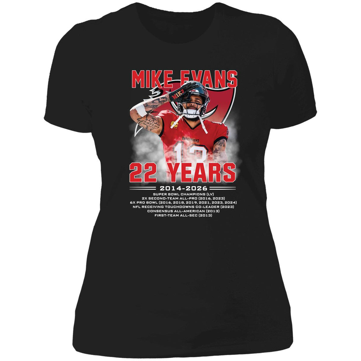 Mike Evans 22 Years 2014 2026 Shirt