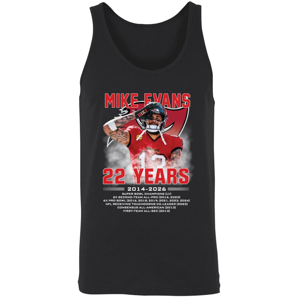 Mike Evans 22 Years 2014 2026 Shirt