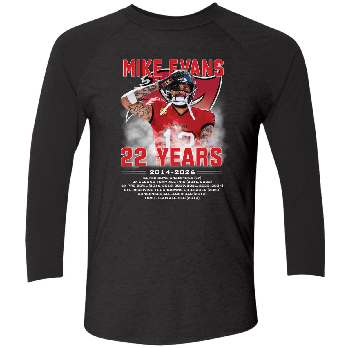 Mike Evans 22 Years 2014 2026 Shirt