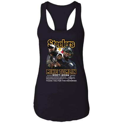 Mike Tomlin Steelers 2007 2026 Thank You For The Memories Shirt
