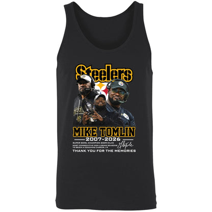 Mike Tomlin Steelers 2007 2026 Thank You For The Memories Shirt