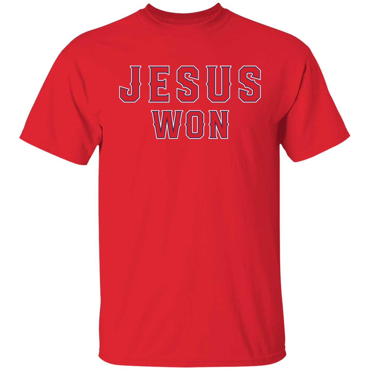 Mike Trout Jesus Won Shirt