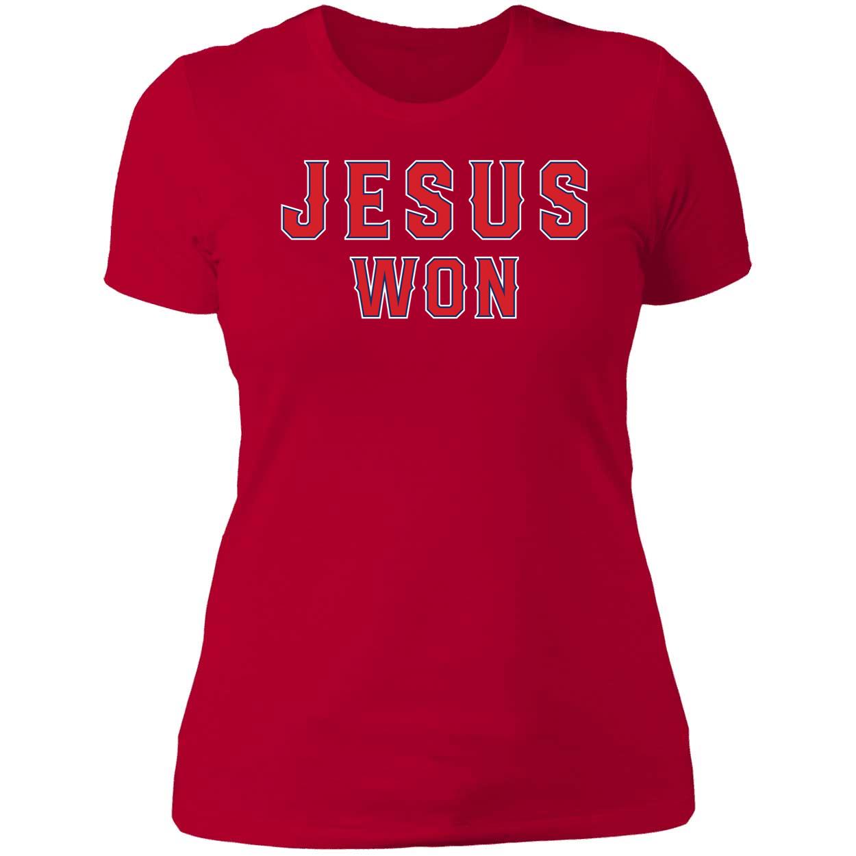 Mike Trout Jesus Won Shirt