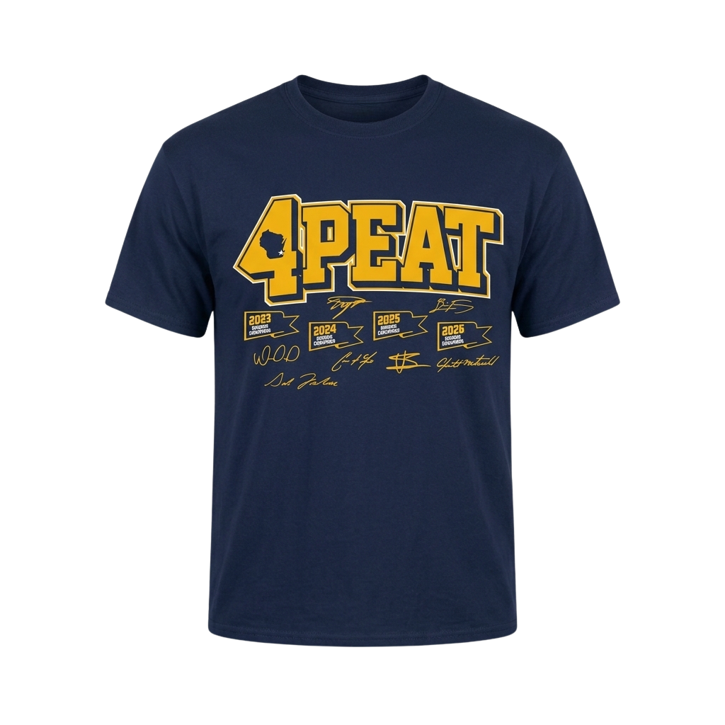 Milwaukee Baseball Division 4Peat Shirt