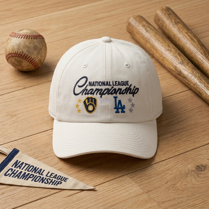 Milwaukee Brewers Vs Los Angeles Dodgers National League 2026 Championship Hat