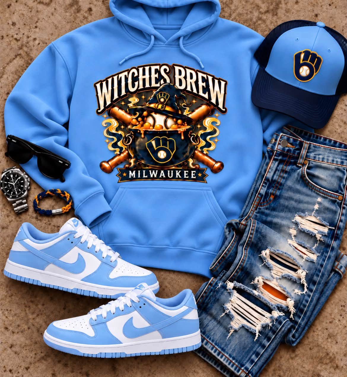 Milwaukee Brewers Witches Brew Shirt