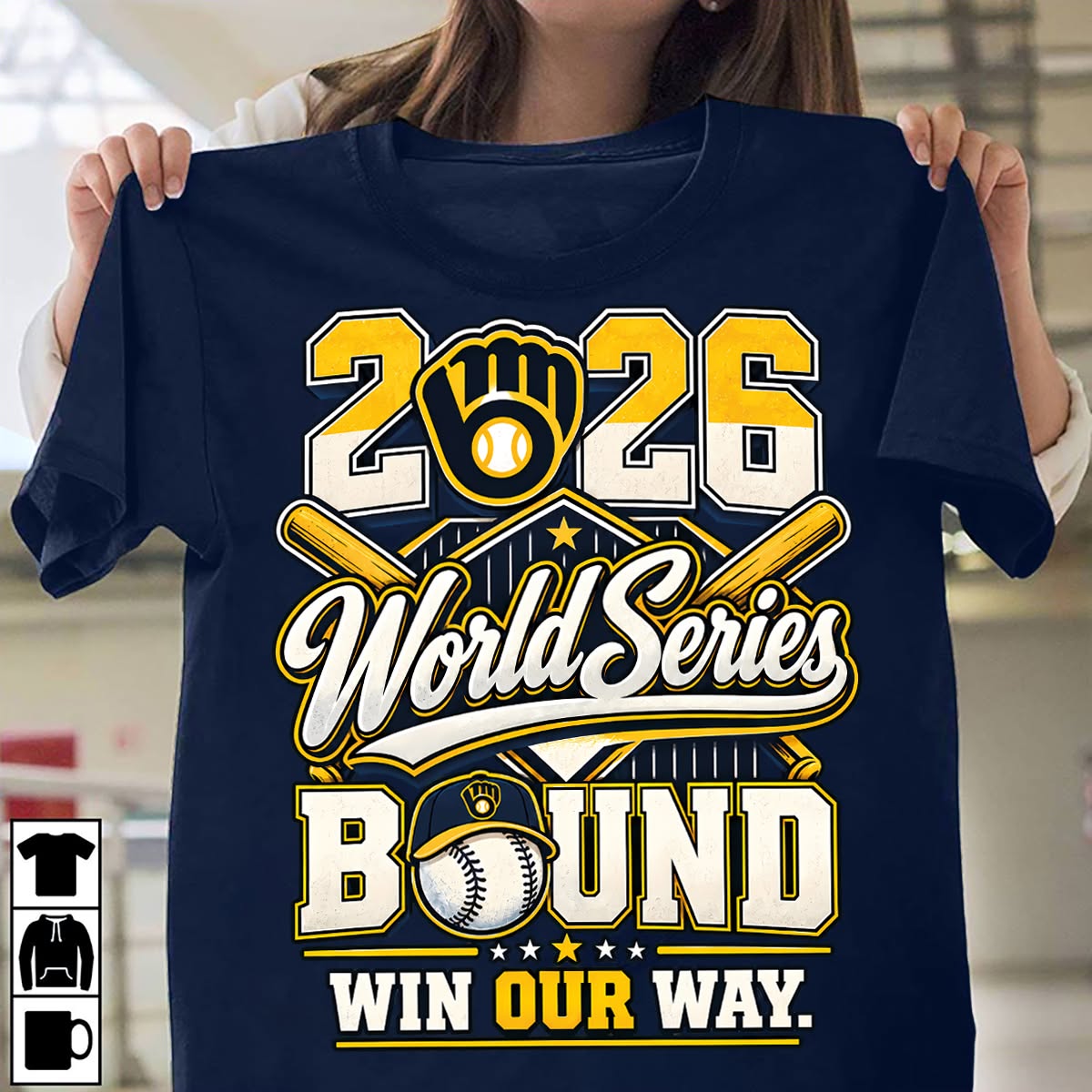Milwaukee Brewers World Series Bound Winourway 2026 Shirt