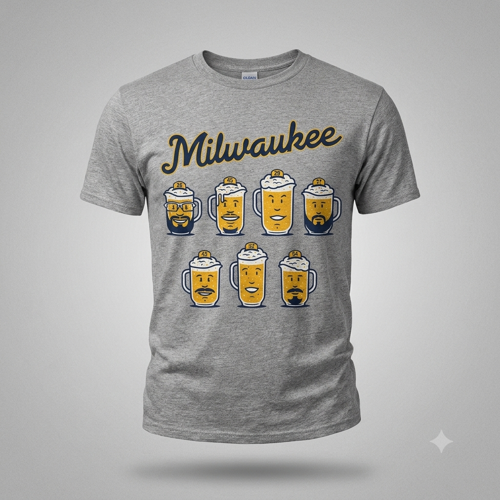Milwaukee Pitchers Shirt