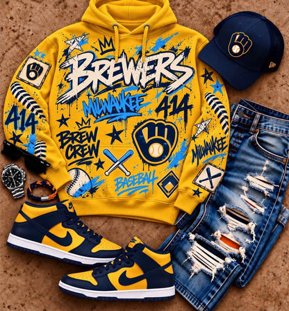 Milwaukee Brewers Brew Crew 2026 Hoodie