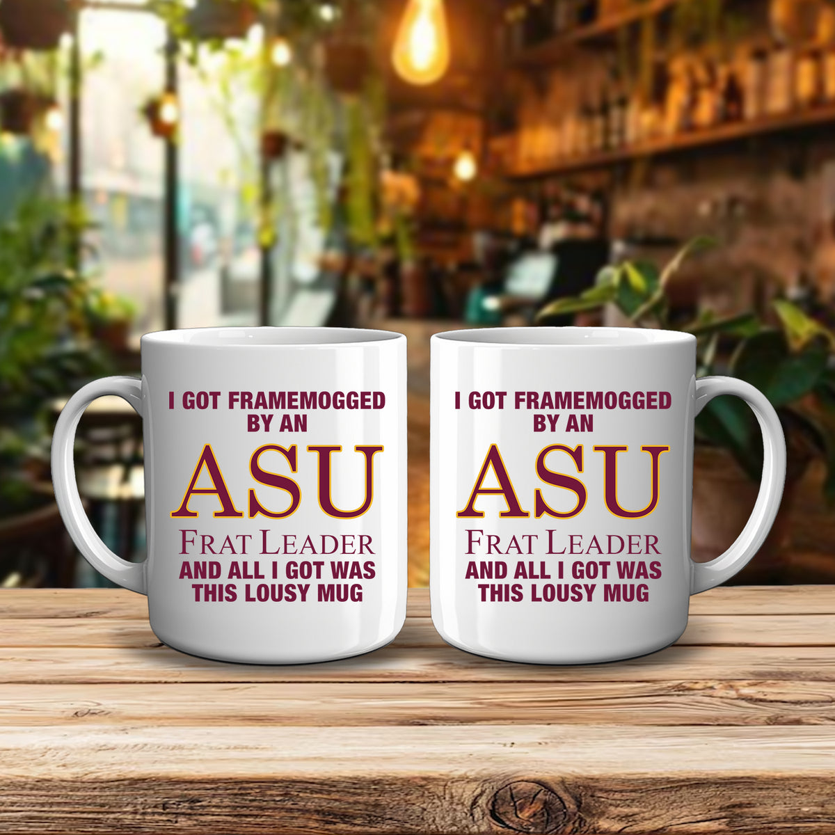 I Got Framemogged By A Frat Leader And All I Got Was This Lousy Mug