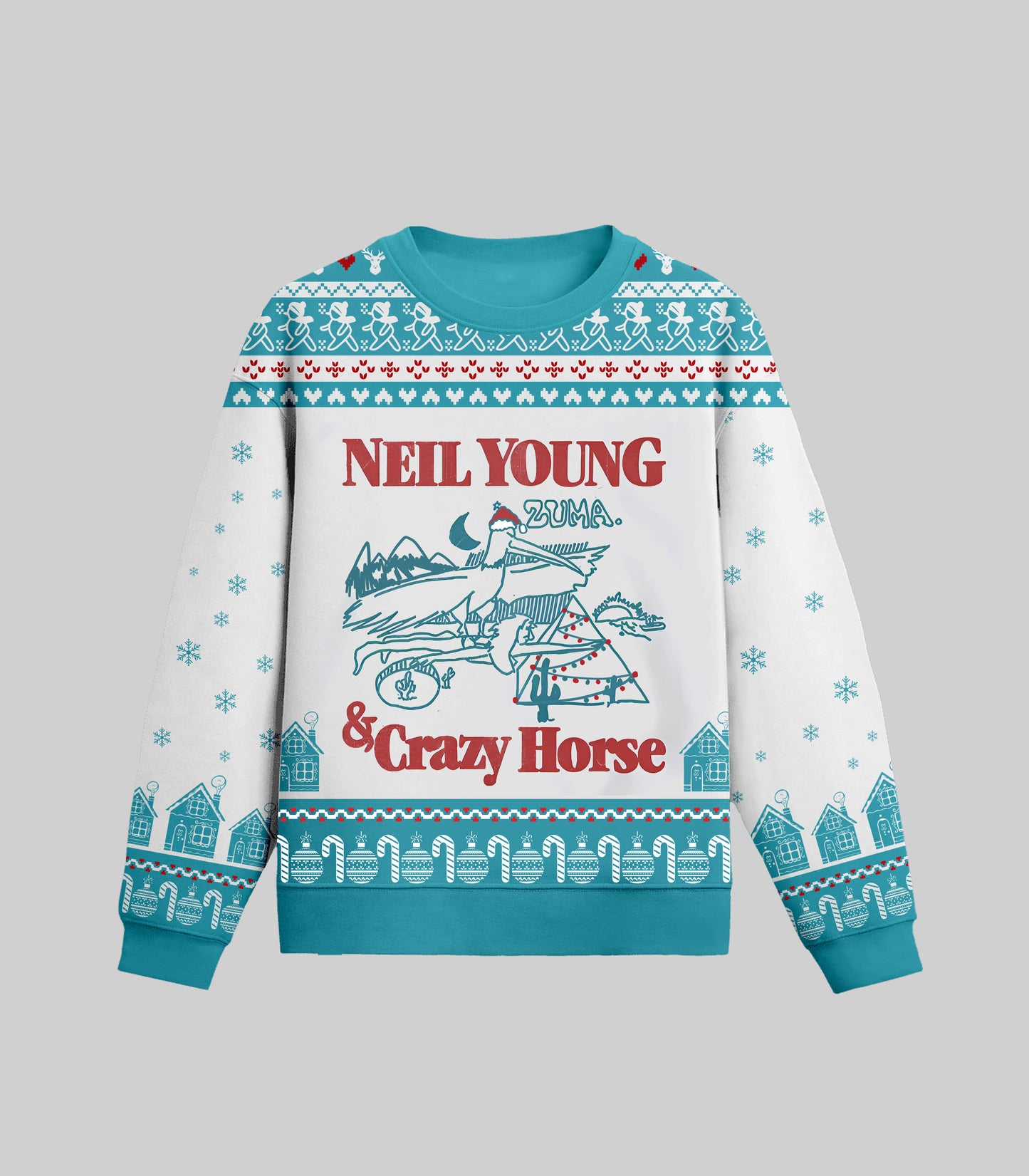 Neil Young And Crazy Horse Christmas Sweater