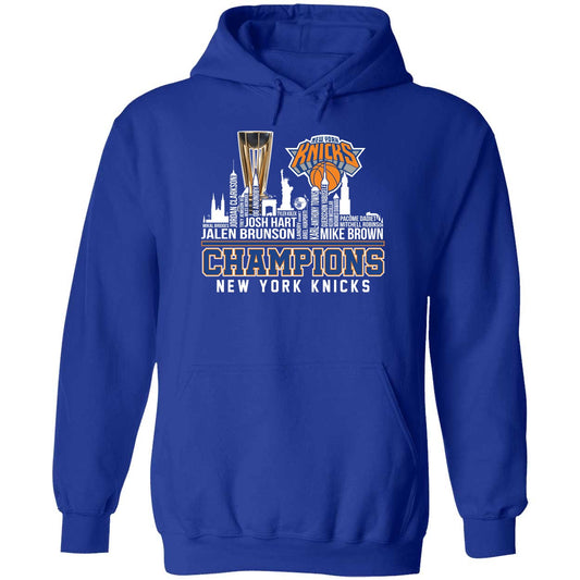 New York Knicks 2025 Champions Cup Hoodie