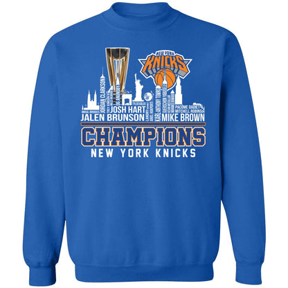 New York Knicks 2025 Champions Cup Premium SS T-Shirt