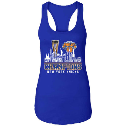 New York Knicks 2025 Champions Cup Shirt