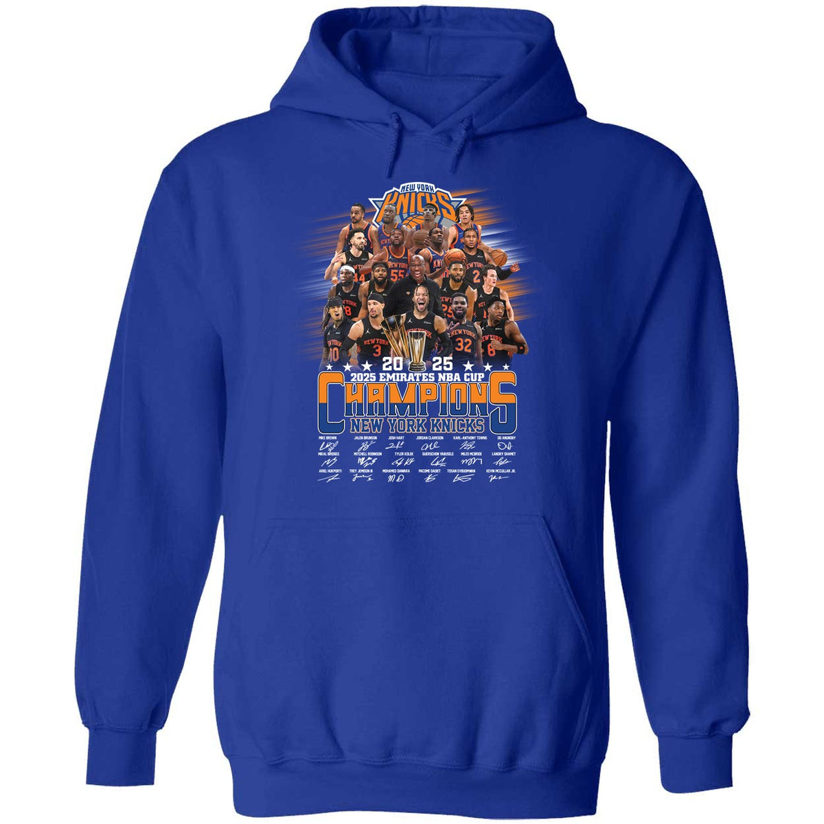 New York Knicks 2025 Champions Signature Shirt