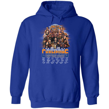 New York Knicks 2025 Champions Signature Shirt