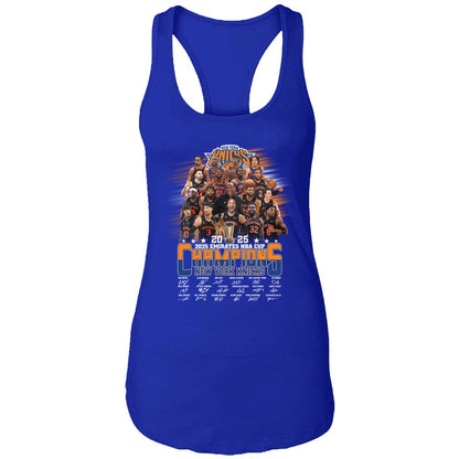 New York Knicks 2025 Champions Signature Shirt