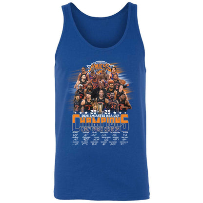 New York Knicks 2025 Champions Signature Shirt