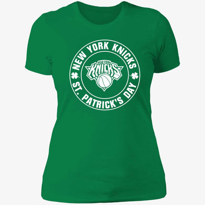 New York Knicks St Patrick's Day Shamrock Green Shirt