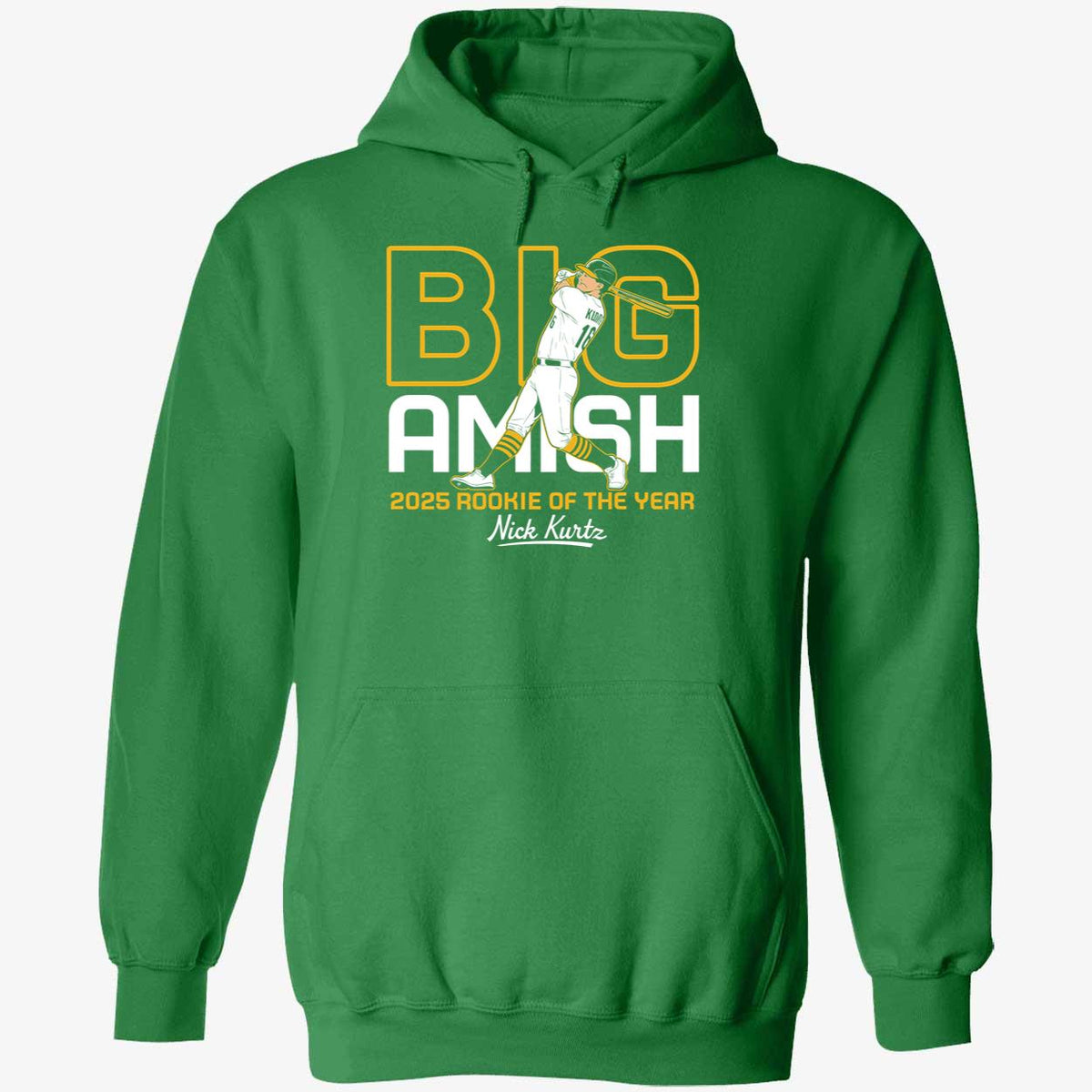 Nick Kurtz Big Amish Rookie Of The Year Hoodie